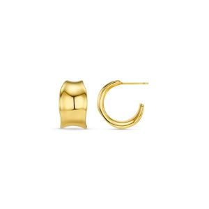 LUXE Chunky Molten Hoop Earrings