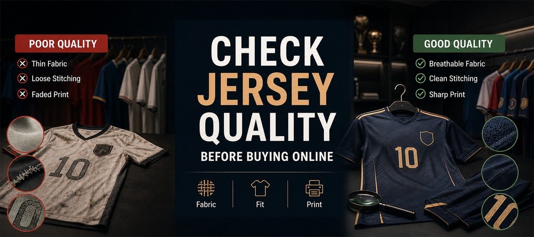 How to check jersey quality before buying online