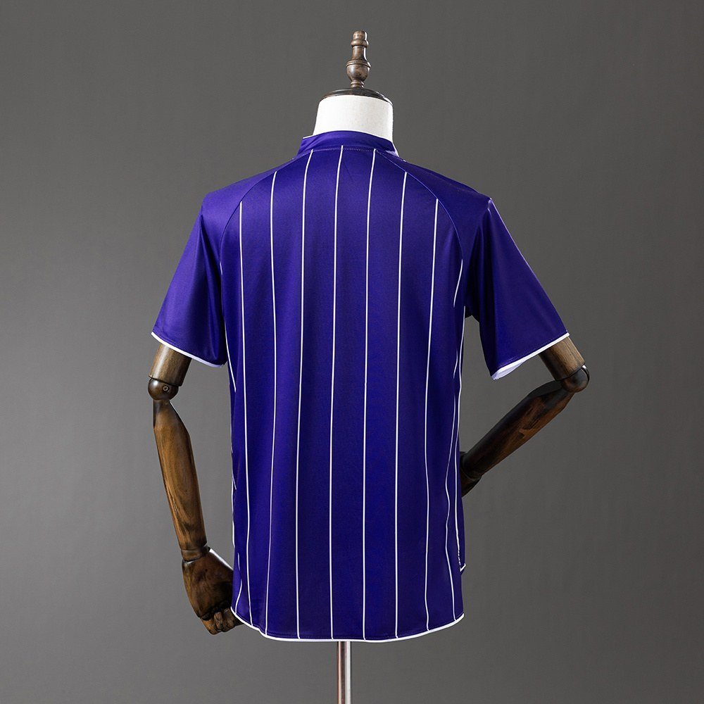 07/08 Manchester City Away Retro Jersey - Back View