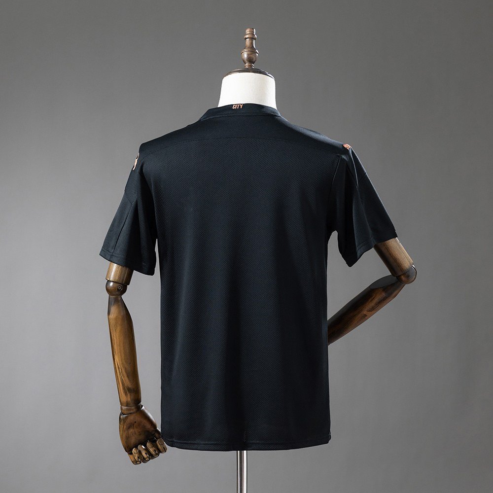 20/21 Manchester City Away Retro Jersey - Back View