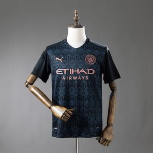 20/21 Manchester City Away Retro Jersey - Front View