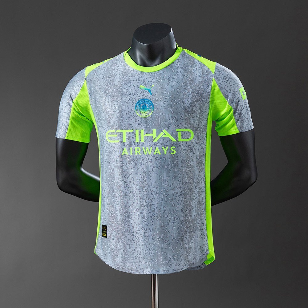 25/26 Manchester City Third Player Version Jersey - Front View