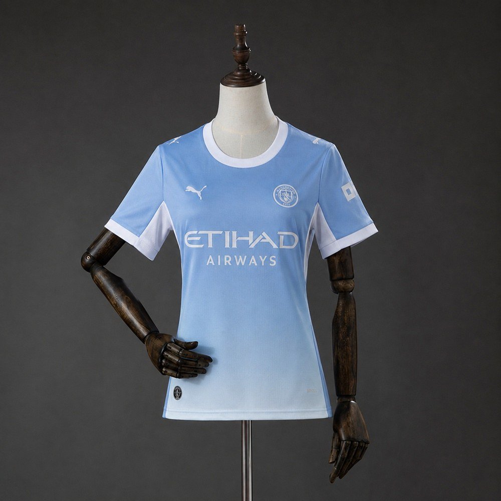 26/27 Manchester City Home Women's Jersey - Front View