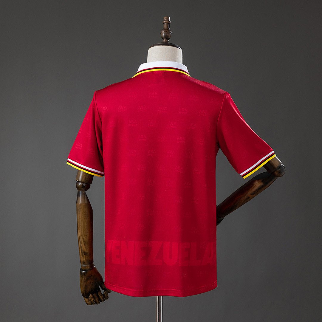 Venezuela 1998 Home Retro Jersey - back view