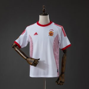 Spain 2002 Away Retro Jersey - front view