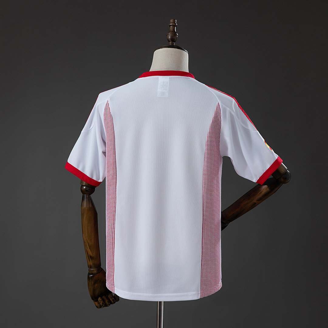 Spain 2002 Away Retro Jersey - back view