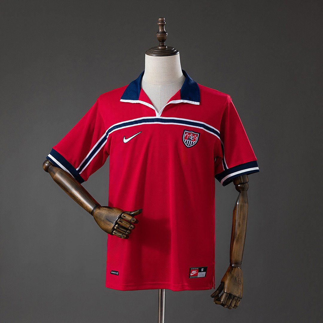 USA 1995 Away Retro Jersey - front view