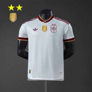 Spain 2026 Away 2-Star Champion Edition Player Version Jersey - front view