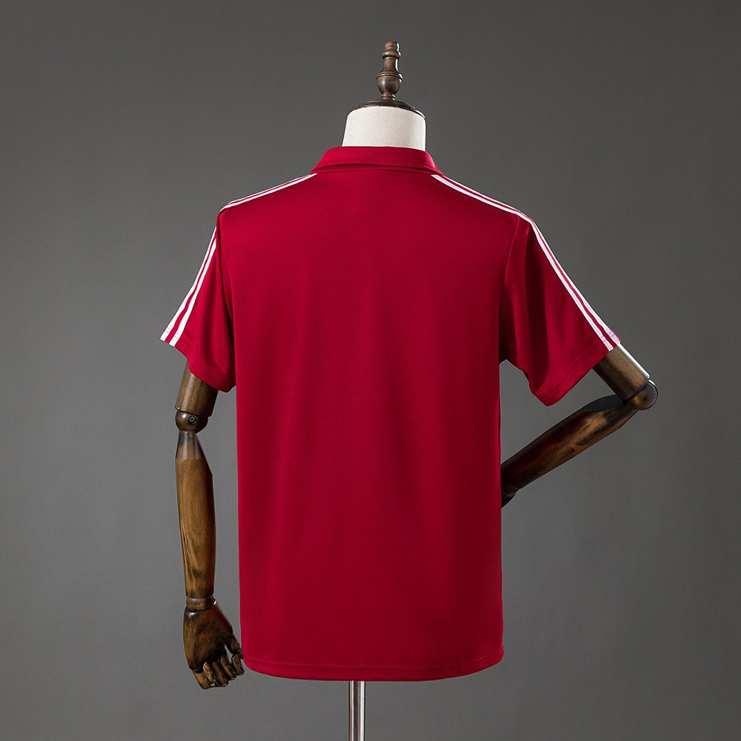 Hannover 96 91/92 Home Retro Jersey - back view