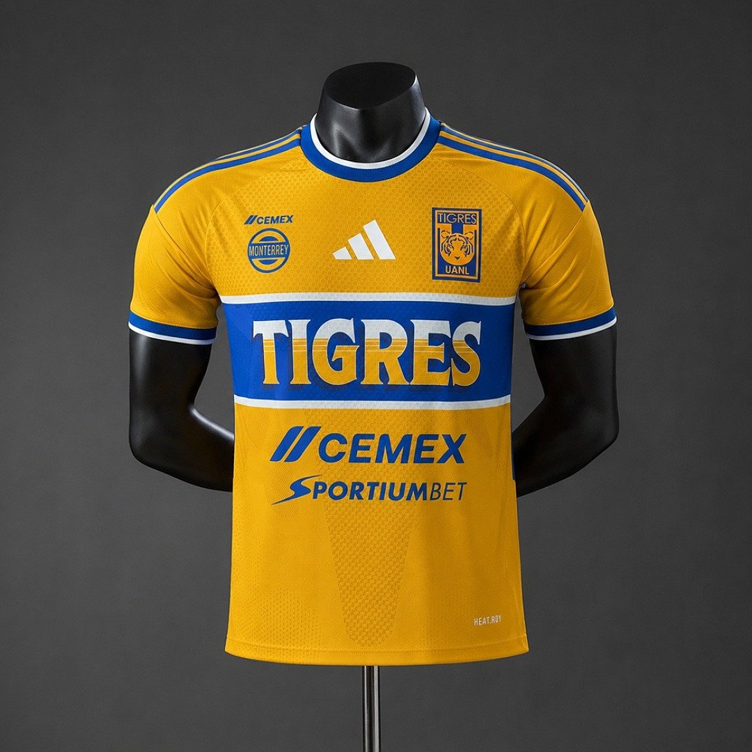 Tigres UANL 26/27 Player Version Home Jersey - front view