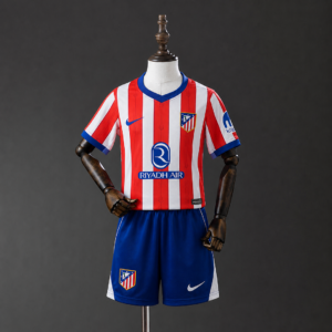 Atletico Madrid 26/27 Home kids kit Jersey - front view