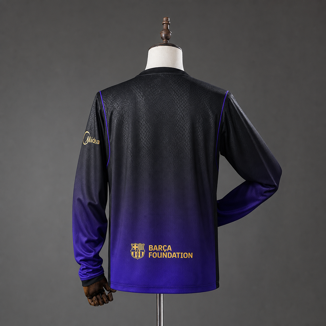 Barcelona x Kobe Bryant 26/27 Away Long Sleeved Jersey - back view
