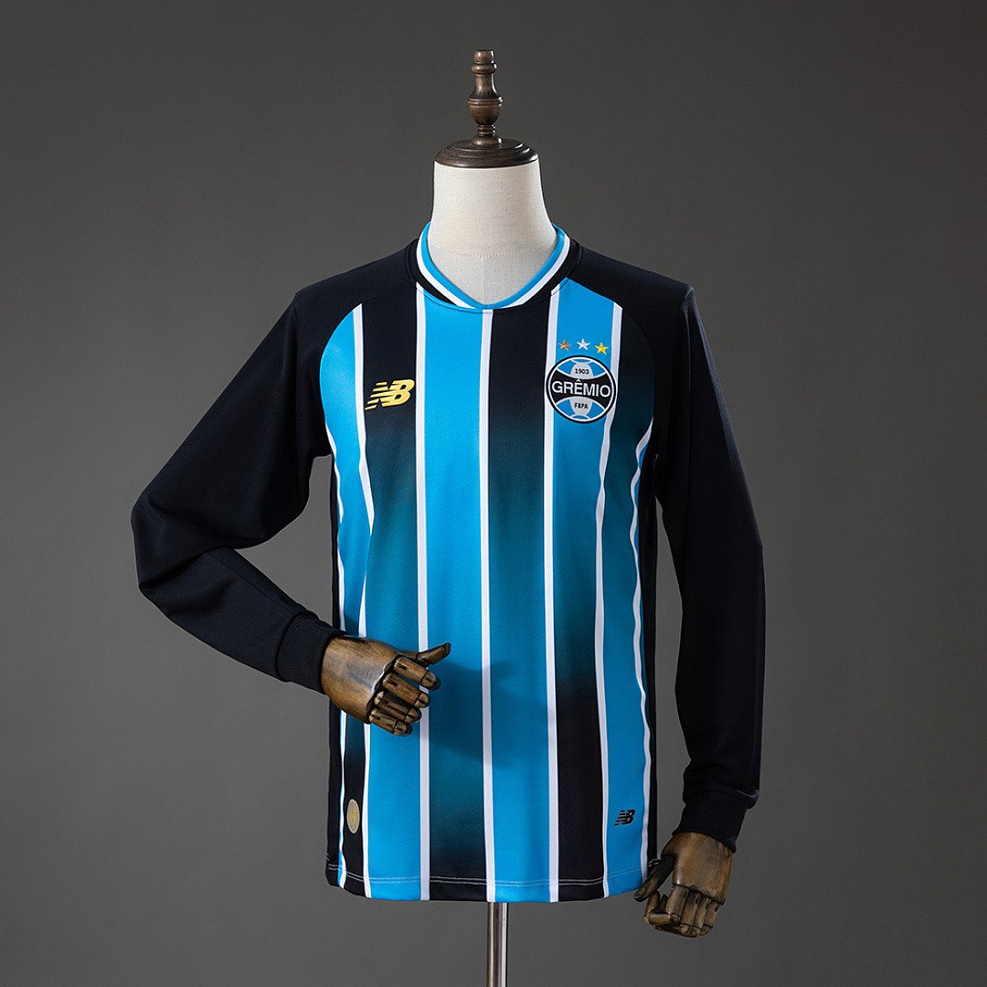 Gremio 26/27 Home Long Sleeved Jersey - front view