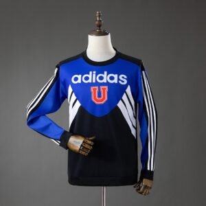 Universidad de Chile Classic Long Sleeve Graphic Sweatshirt - Blue - front view