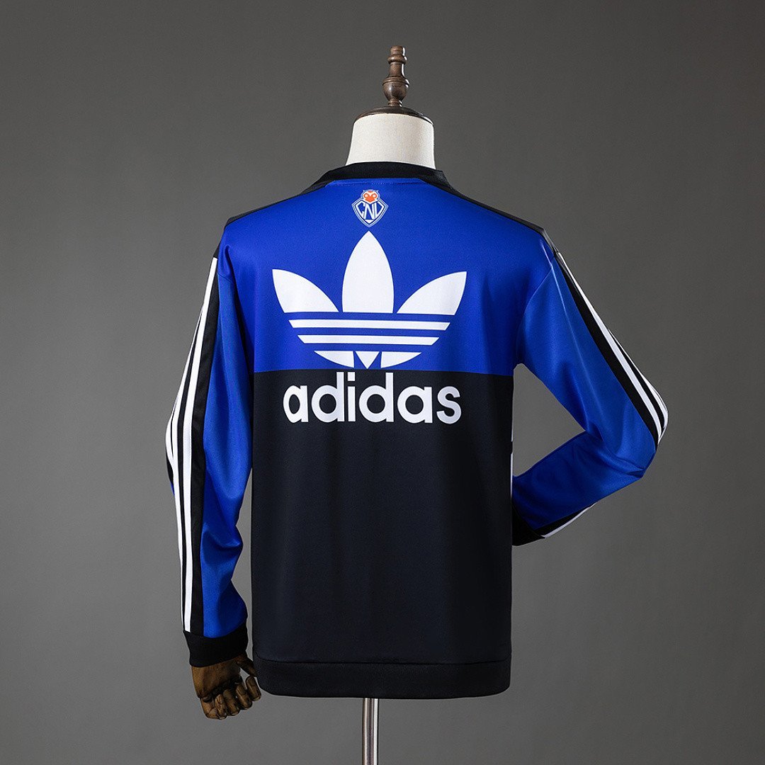 Universidad de Chile Classic Long Sleeve Graphic Sweatshirt - Blue - back view