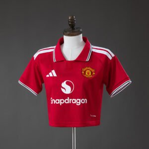 M-U 26/27 Home Womens Crop Jersey - front view