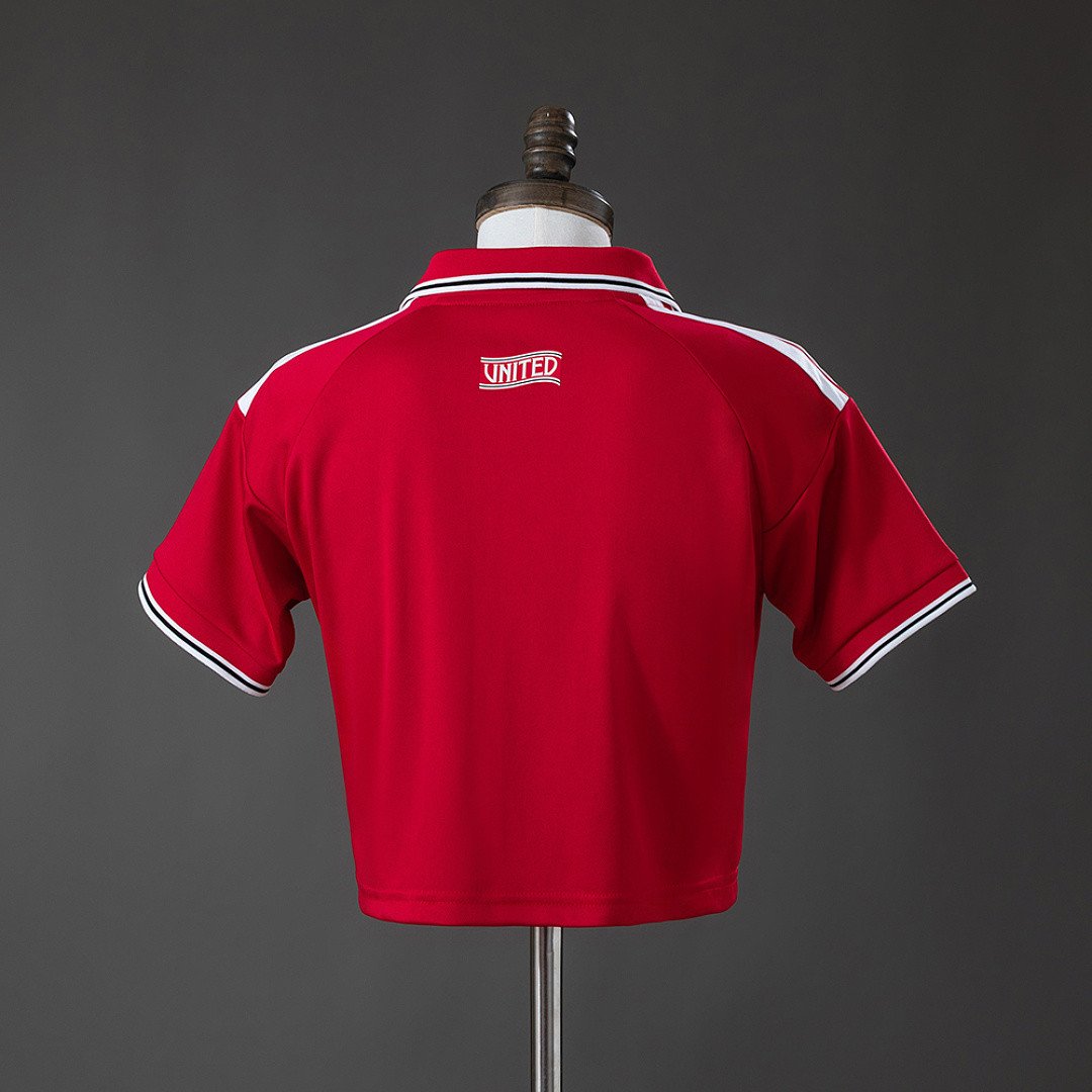 M-U 26/27 Home Womens Crop Jersey - back view