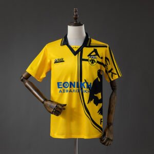 AEK Athens 93/94 Home Retro Jersey - front view