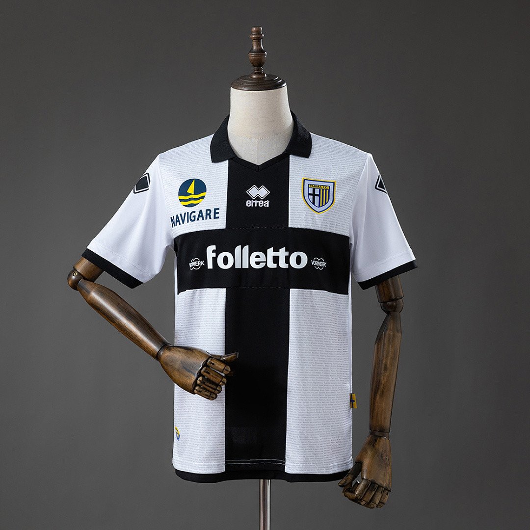 Parma 12/13 Home Retro Jersey - front view