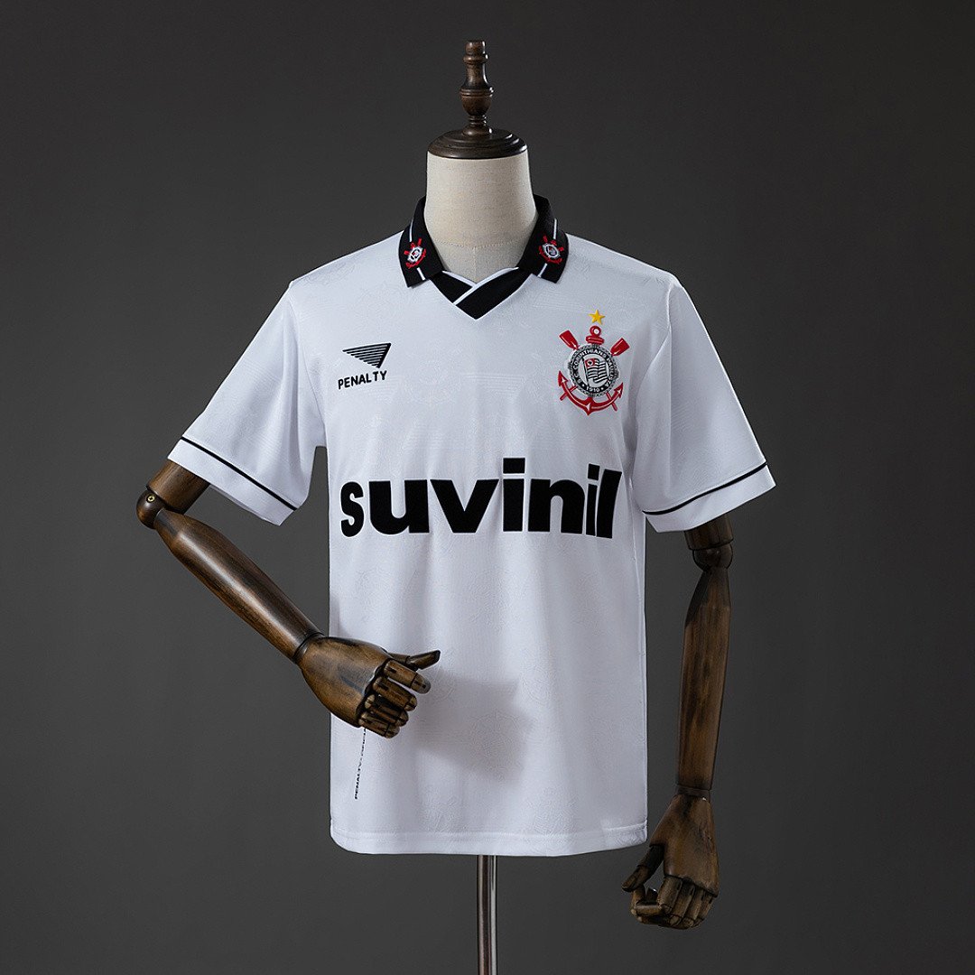 Corinthians 95/96 Home Retro Jersey - front view