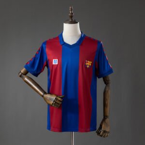 Barcelona 80/81 Home Retro Jersey - front view