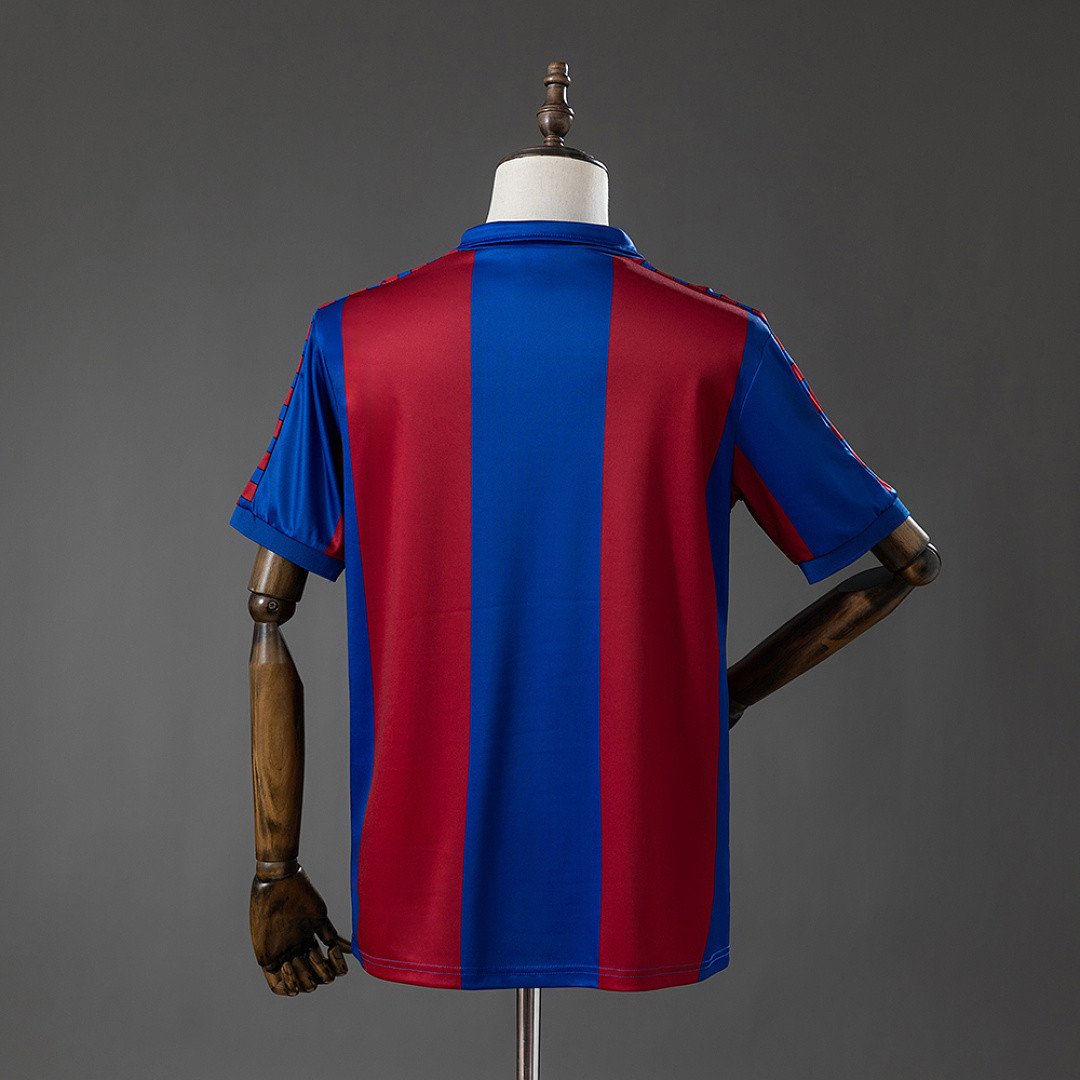 Barcelona 80/81 Home Retro Jersey - back view