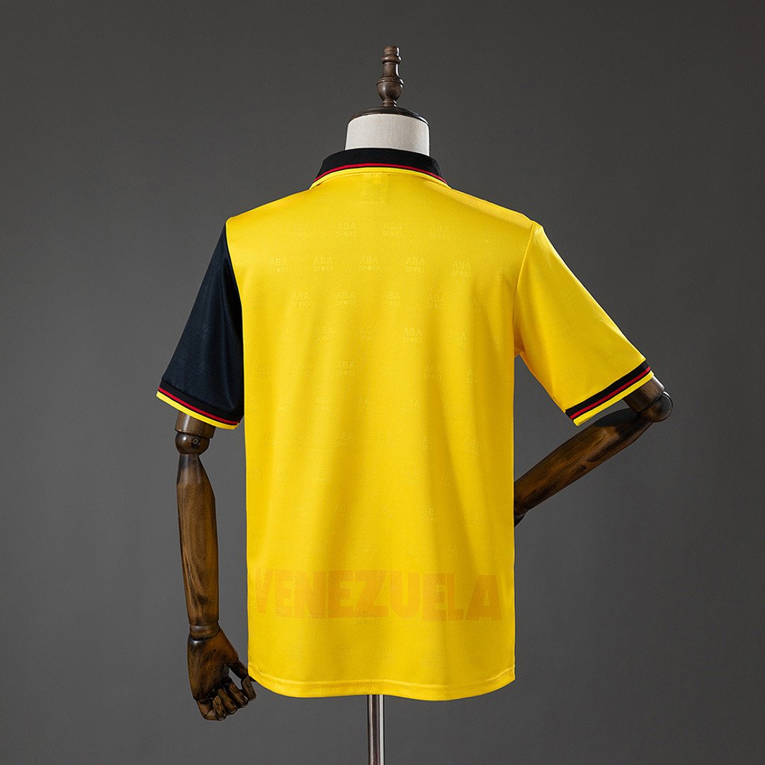 Venezuela 1998 Away Retro Jersey - back view