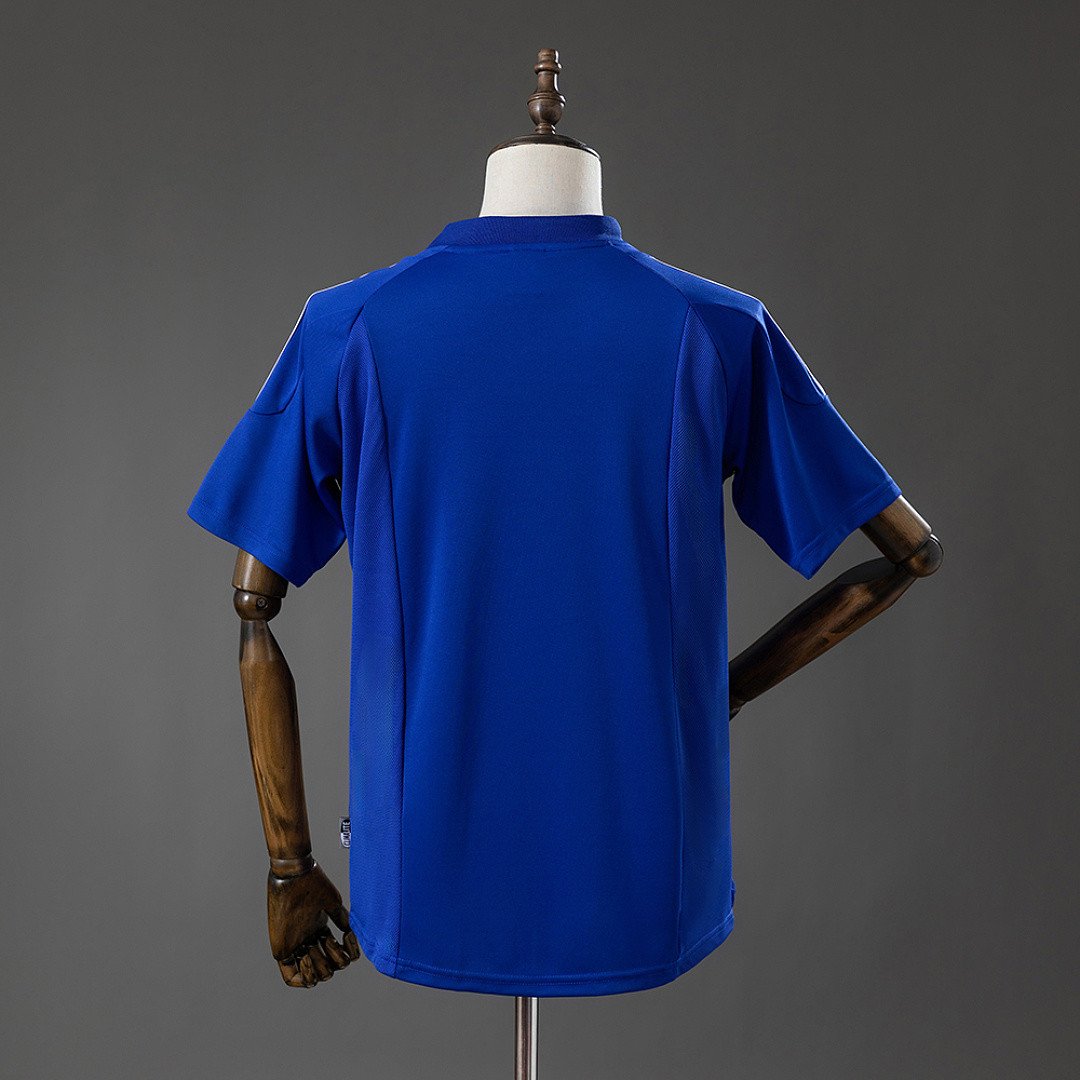 France 2002 Home Retro Jersey - back view