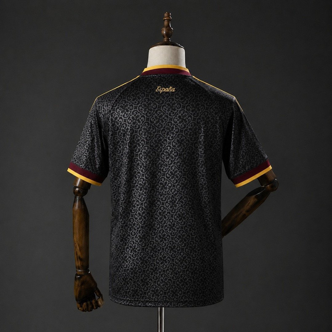 Spain 2026 Special Edition 2-Star - Black Jersey - back view