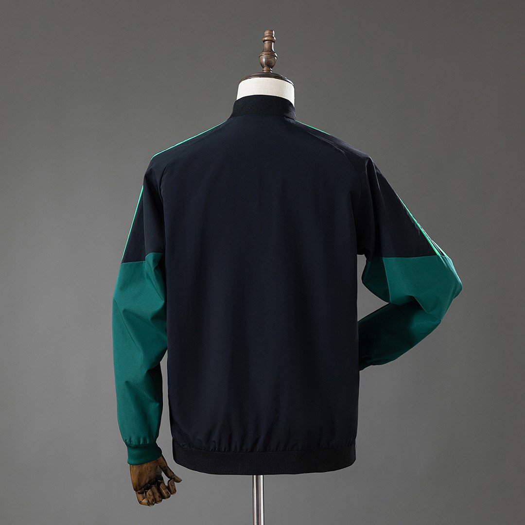 Mexico 2026 All Weather Jacket Windbreaker - Black - back view