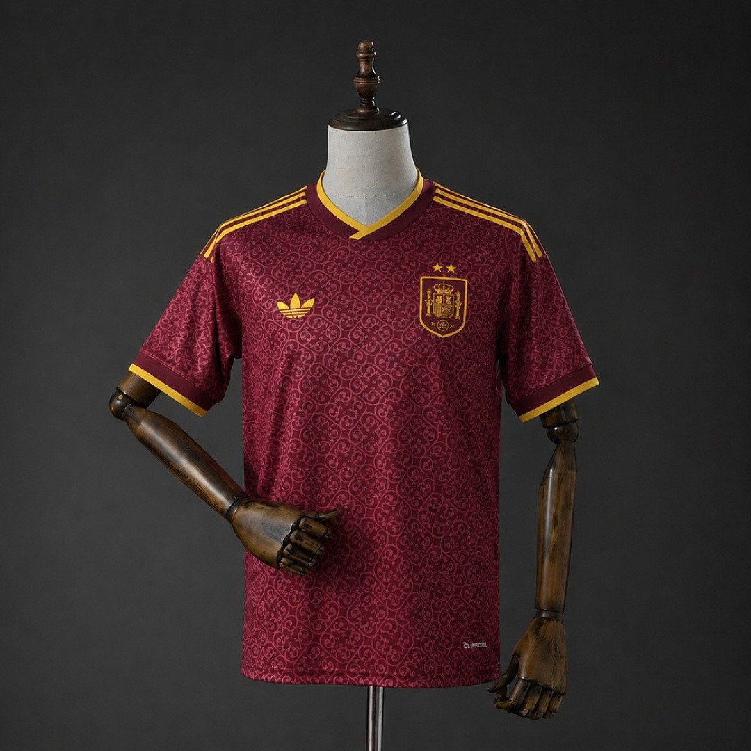 Spain 2026 Special Edition 2-Star - Red Jersey - front view