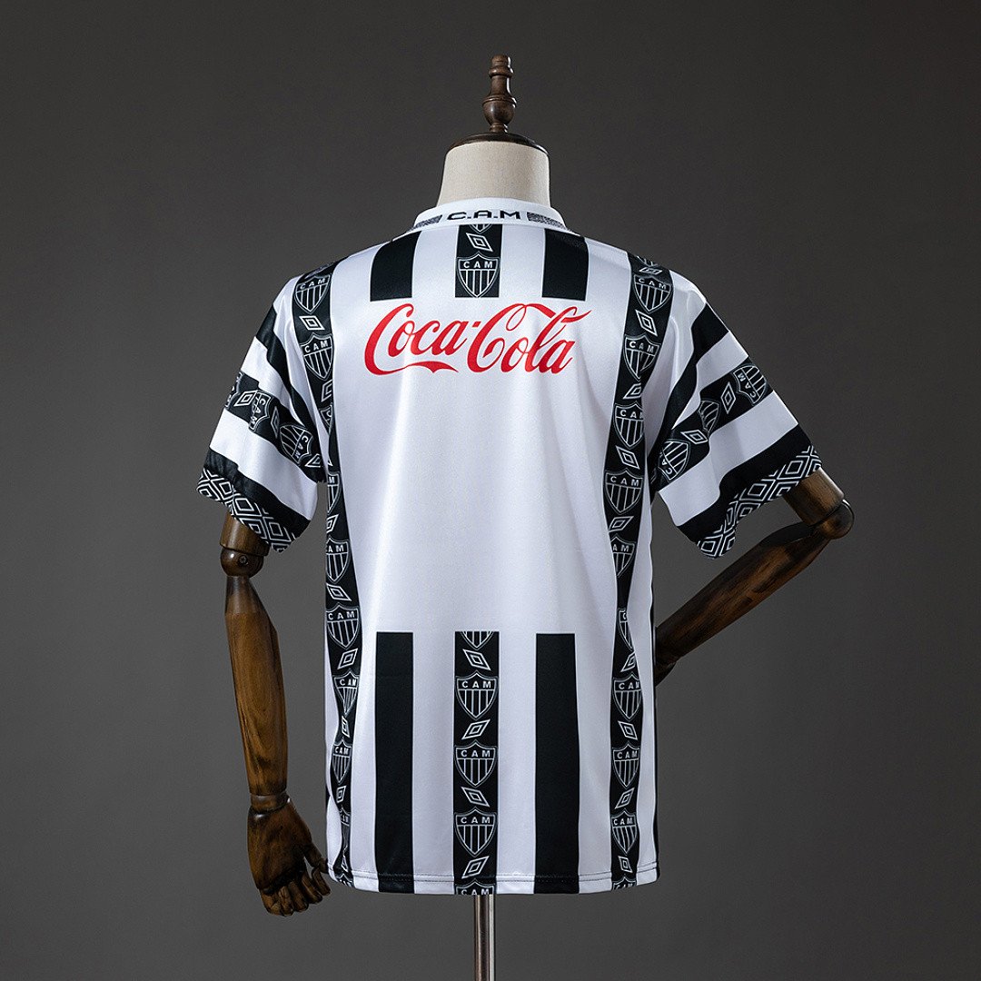 Atletico Mineiro 1995 Home Retro Jersey - back view