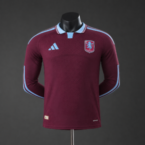 Aston Villa 26/27 Home Player Version Long Sleeve Jersey - front view