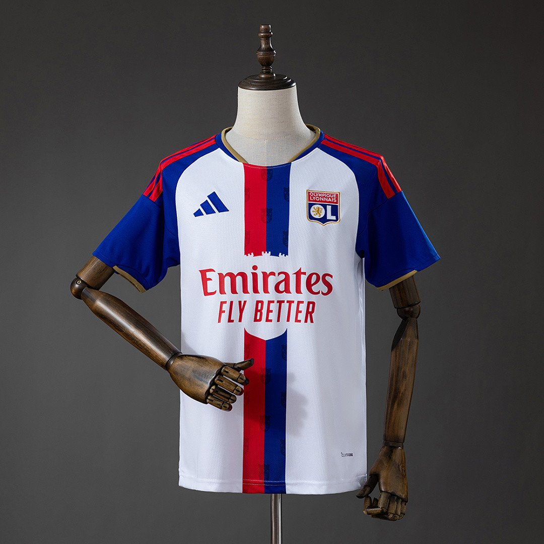 Olympique Lyonnais 26/27 Home Jersey - Authentic Home Match Kit - front view