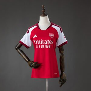 Arsenal 26/27 Home Women's Jersey - Contoured Women's Design - front view