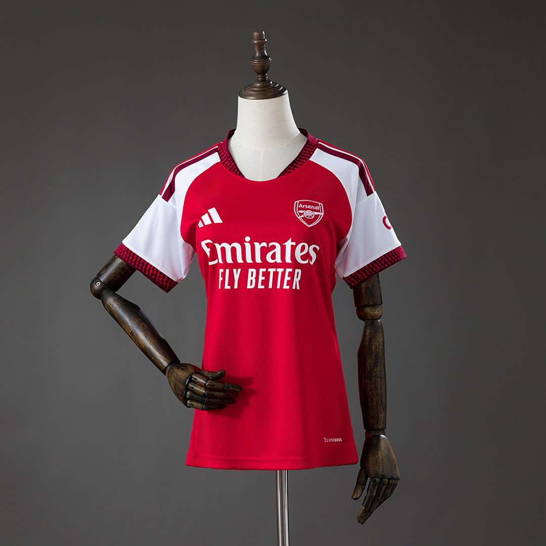 Arsenal 26/27 Home Women's Jersey - Contoured Women's Design - front view