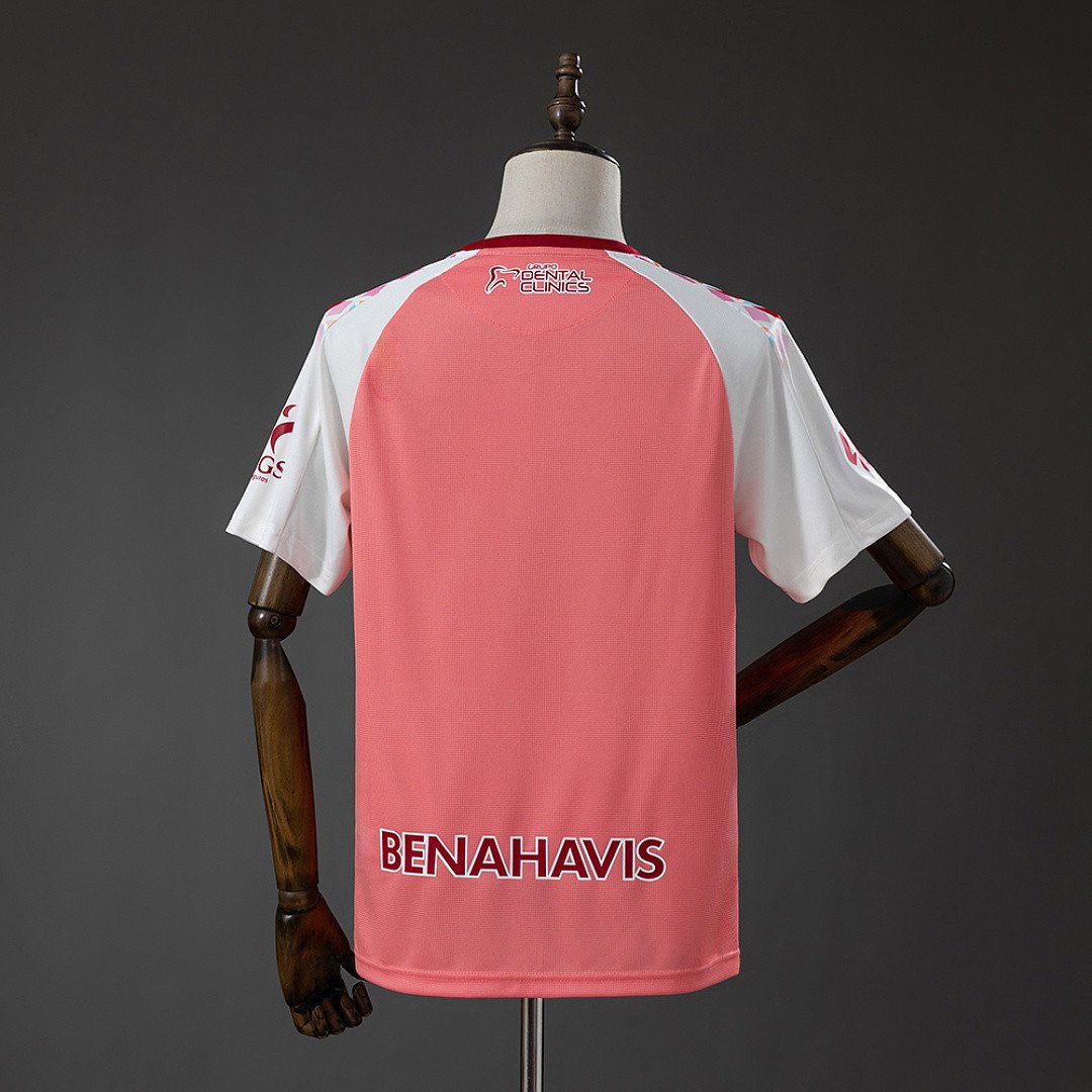 Malaga 26/27 Away Jersey - Vibrant Away Strip - back view
