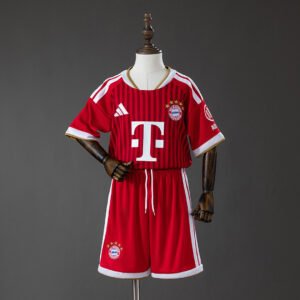 Bayern Munich 26/27 Home Kids Kit Jersey - Kids Match Day Top - front view