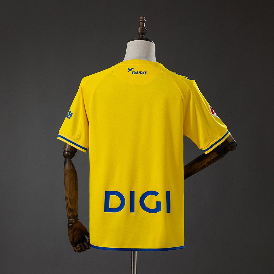 Las Palmas 26/27 Home Jersey - Iconic Home Strip - back view