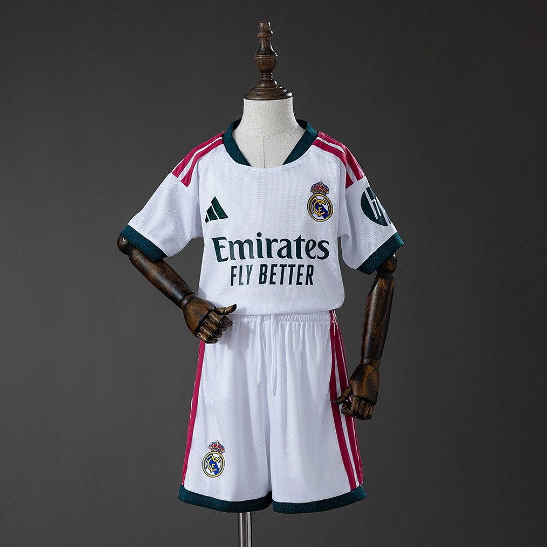 Real Madrid 26/27 Home Kids Kit Jersey - Young Supporter Kit - front view