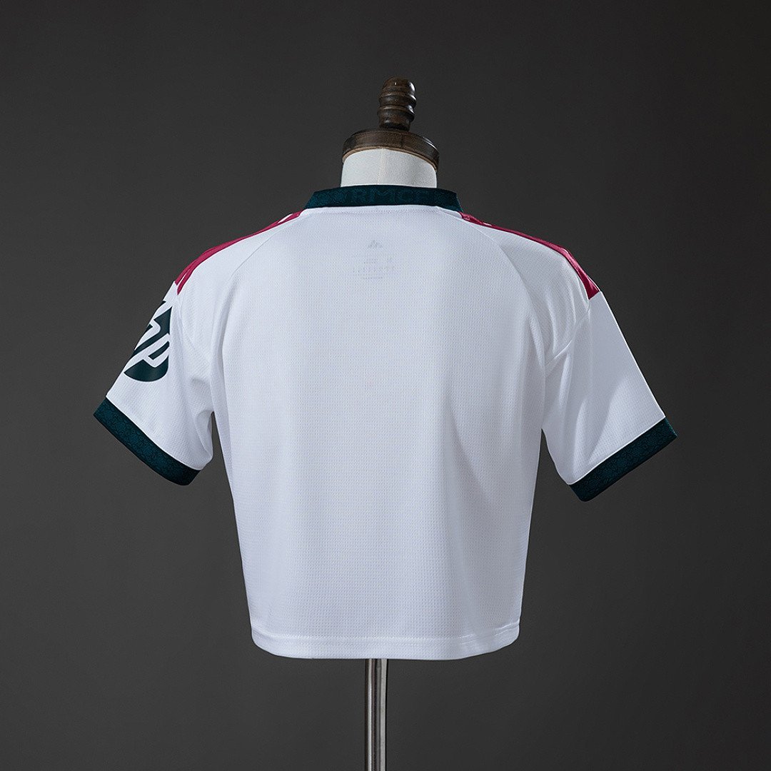 Real Madrid 26/27 Home Women's Crop Jersey - Women's Specific Cut - back view