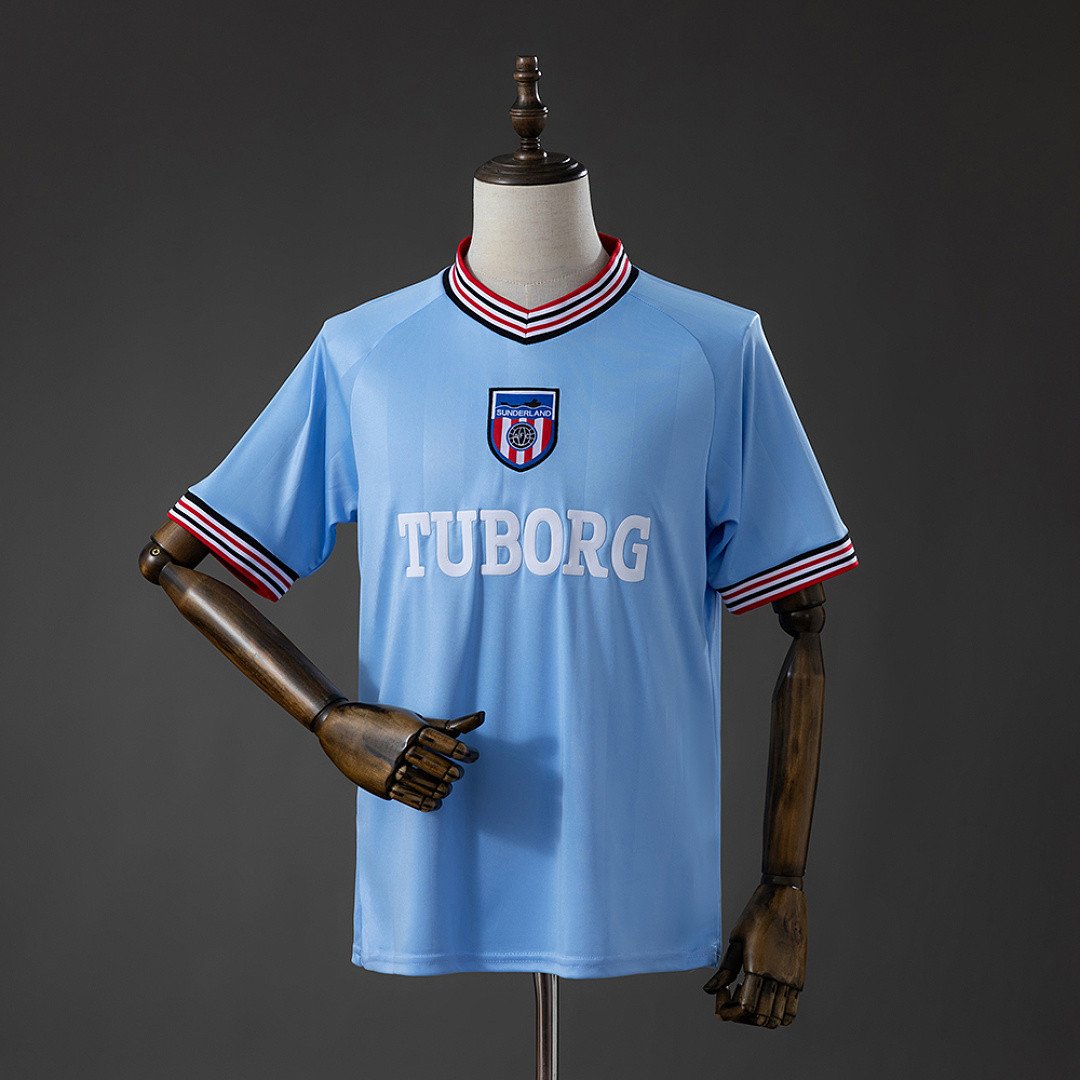 Sunderland Patrick 86/87 Away Retro Jersey - Historic Match Reproduction - front view