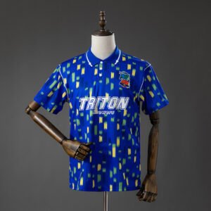 Birmingham 92/93 Blue Retro Jersey - Historic Match Reproduction - front view