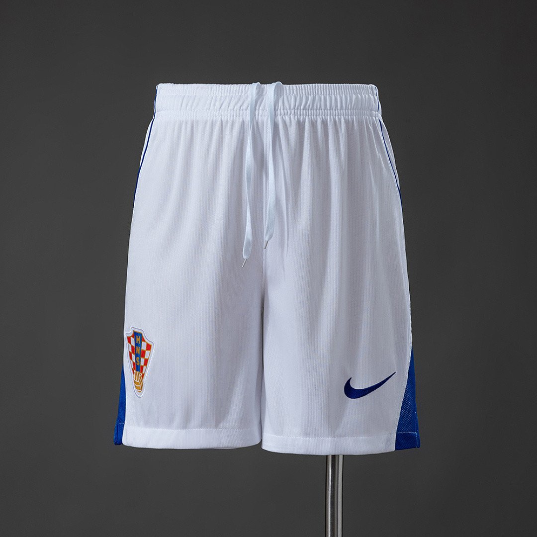 Croatia 2026 Home Shorts - Classic Home Colors - front view