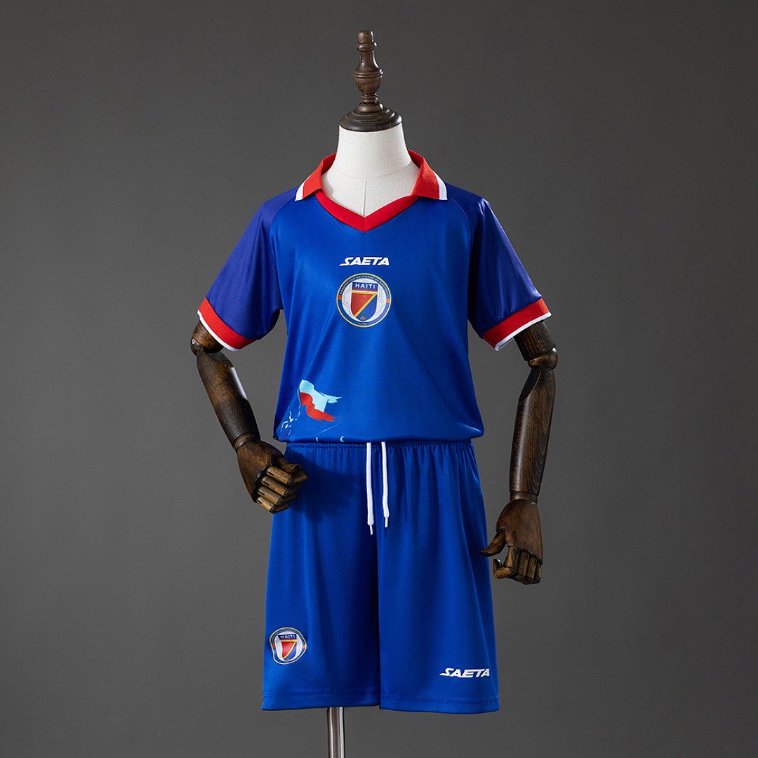 Haiti 2026 Home Kids Kit Jersey - Next Generation Design - front view