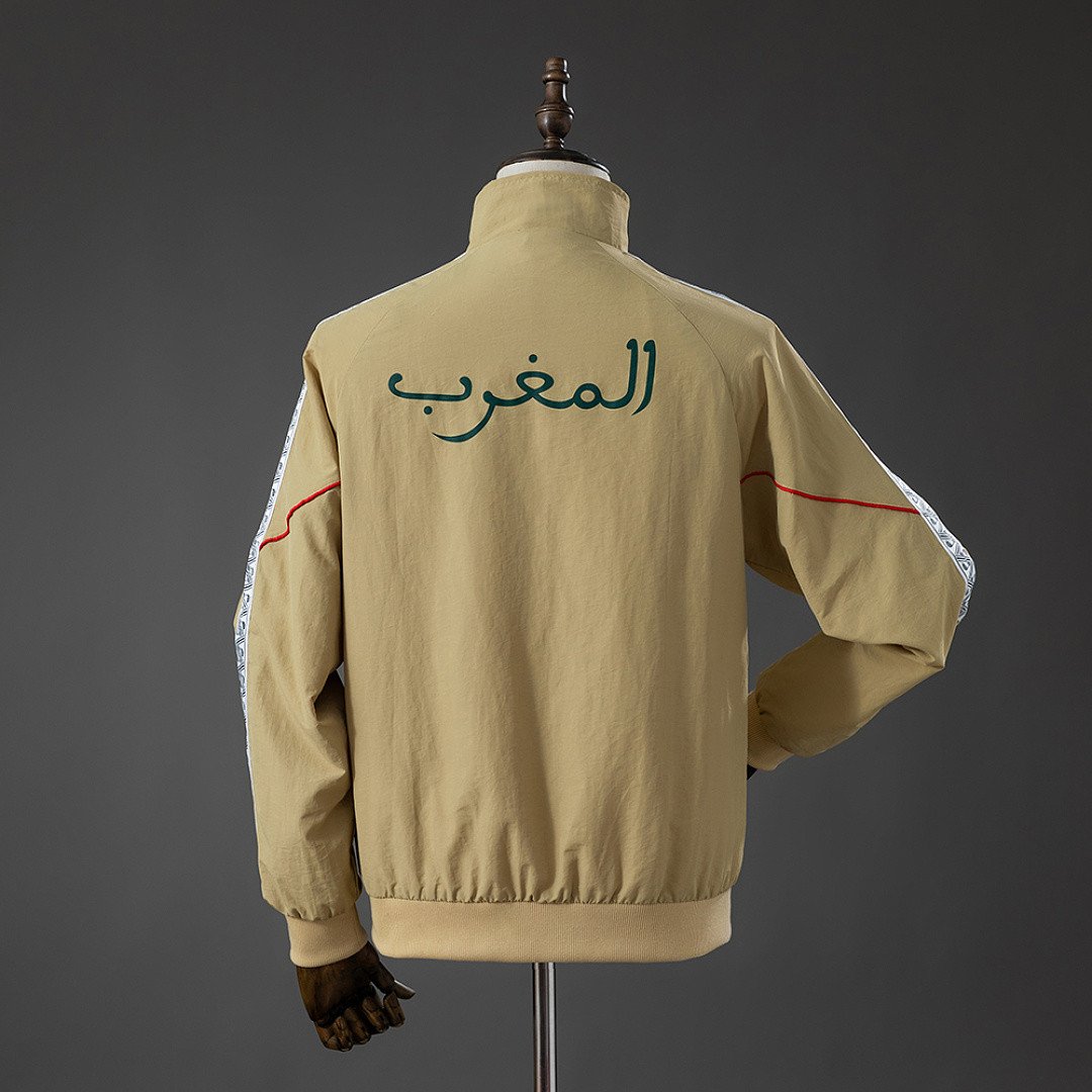 Morocco 2026 KING Anthem Jacket Windbreaker - Stadium Jacket Edition - back view