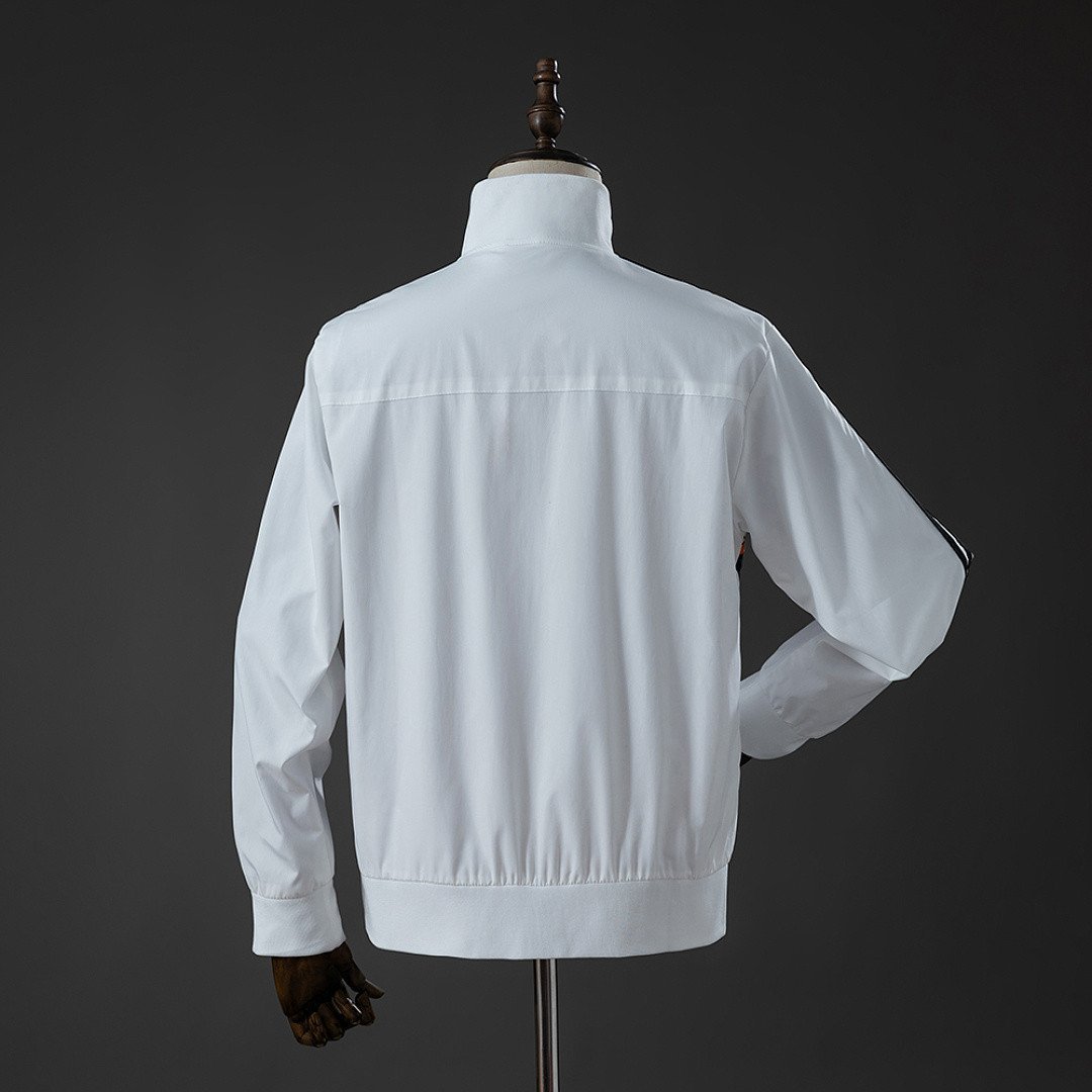 Real Madrid 13/14 Track Jacket Retro Windbreaker - Wind Blocking Shell - back view