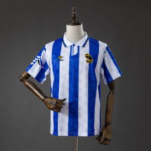 Sheffield Wednesday 1991 Home Retro Jersey - Historic Match Reproduction - front view