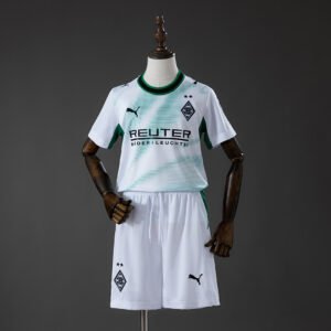 Borussia Monchengladbach 26/27 Home Kids Kit Jersey - Kids Sized Supporter Kit - front view