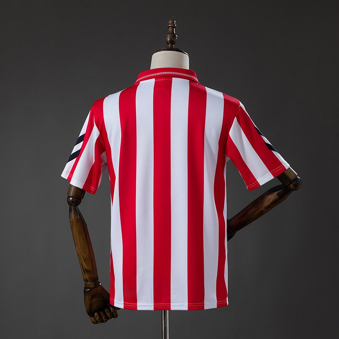 Sunderland 1991 Home Retro Jersey - Throwback Classic Kit - back view